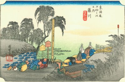 Fujikawa von Hiroshige