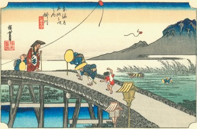 Kakegawa von Hiroshige