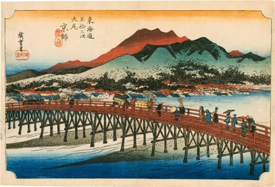 Kyoto von Hiroshige