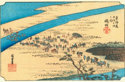 Shimada von Hiroshige