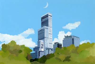 Osaka Abeno Harukasu, 2016 von Hiroyuki Izutsu