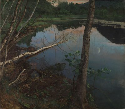 Sommernacht von Hjalmer Eilif Emanuel Peterssen