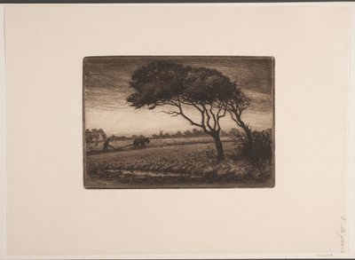 Herbstlandschaft von Holger Valdemar Rasmussen Magaard
