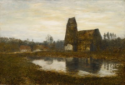 Kirche von Criqueboeuf, Normandie von Homer Dodge Martin