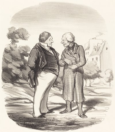Kalifornische Aktionäre von Honoré Daumier