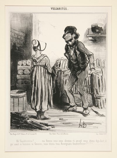Ah! Fouchtrrrrra! von Honoré Daumier
