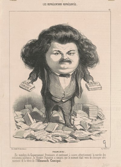 Ant. Laurent Pagnerre von Honoré Daumier