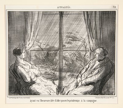 Ayant eu l von Honoré Daumier