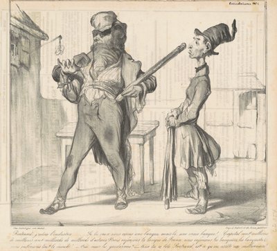 Bertrand, ich liebe die Industrie... von Honoré Daumier