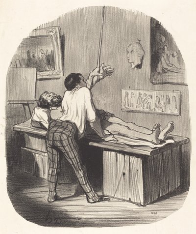 Wie, Saint-Gervais hat diese... von Honoré Daumier