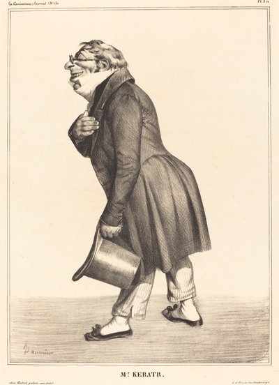 Graf de Kératry von Honoré Daumier