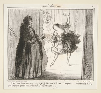 Dire von Honoré Daumier