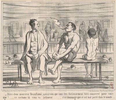 Sagen Sie mal, Herr Beaufumé ... von Honoré Daumier