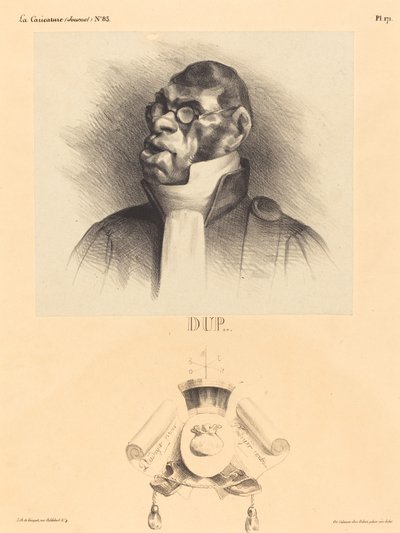 Dupin ainé von Honoré Daumier