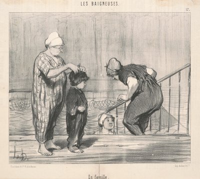 In der Familie von Honoré Daumier