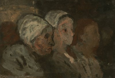 In der Kirche von Honoré Daumier