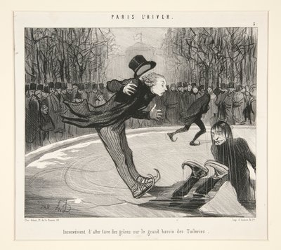 Unannehmlichkeit von Honoré Daumier