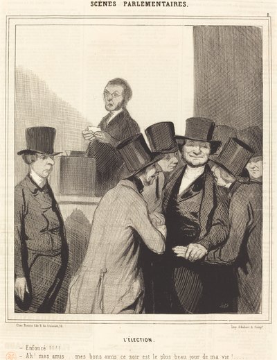 Die Wahl von Honoré Daumier