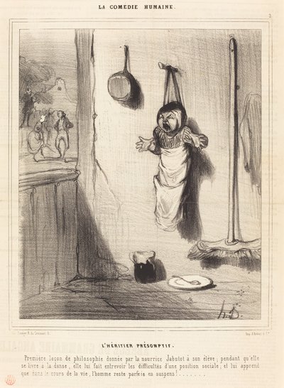 Der mutmaßliche Erbe von Honoré Daumier