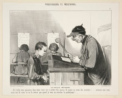 La Vieille M von Honoré Daumier