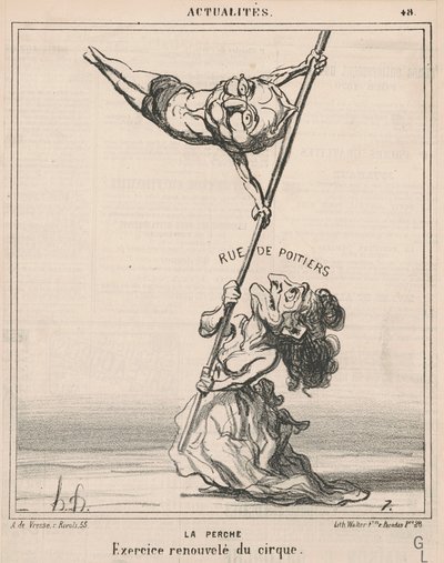 Der Hecht von Honoré Daumier