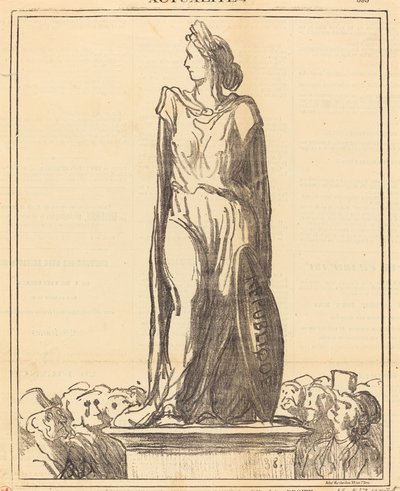 Die Republik von Milo... von Honoré Daumier
