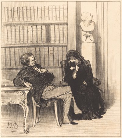 Die Witwe von Honoré Daumier