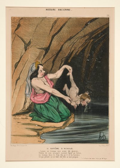 Die Taufe von Honoré Daumier