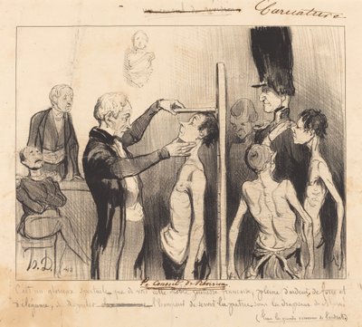 Der Revisionsrat von Honoré Daumier