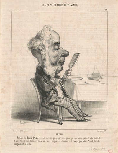 Luneau von Honoré Daumier
