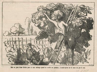Aber man genießt reines Glück von Honoré Daumier
