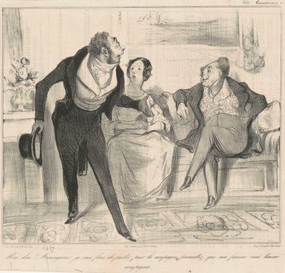 Mein Gott! Monseigneur, ich bin ... von Honoré Daumier