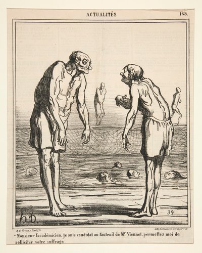 Monsieur l von Honoré Daumier