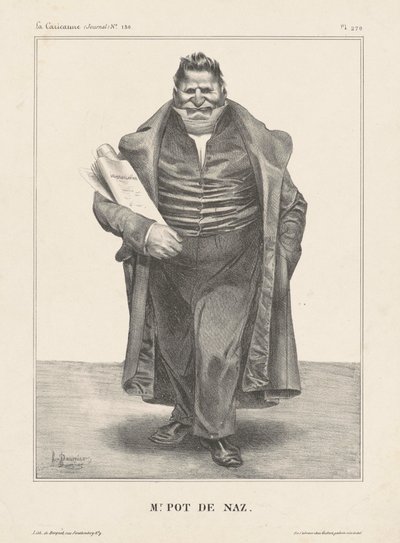 Herr Pot de Noz von Honoré Daumier