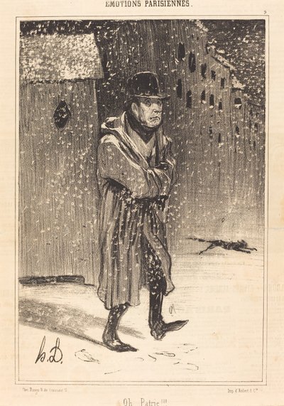 Oh Heimat!!! von Honoré Daumier
