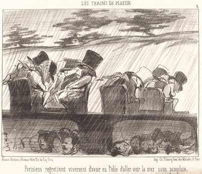Pariser bedauern zutiefst... von Honoré Daumier