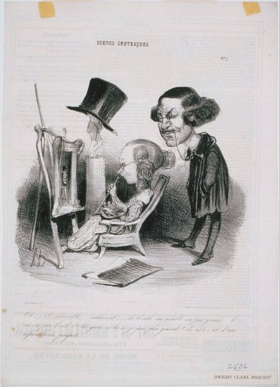 Groteske Szenen - Oh! Das ist bewundernswert von Honoré Daumier