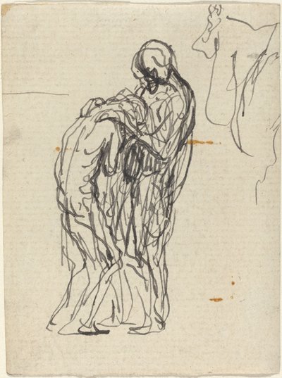 Der verlorene Sohn von Honoré Daumier