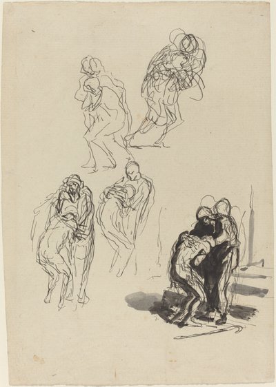 Der verlorene Sohn von Honoré Daumier