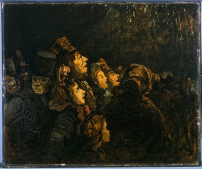 Die Raketen von Honoré Daumier