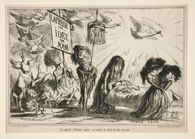 Ein Viertel von Honoré Daumier