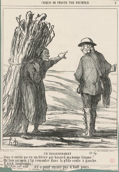 Eine Auskunft von Honoré Daumier