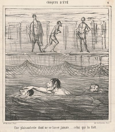 Ein Scherz, der nie langweilig wird... von Honoré Daumier