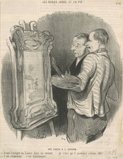 Ein Besuch im Atelier von Honoré Daumier