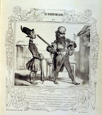 Ideen und Legenden Philipon von Honoré Daumier