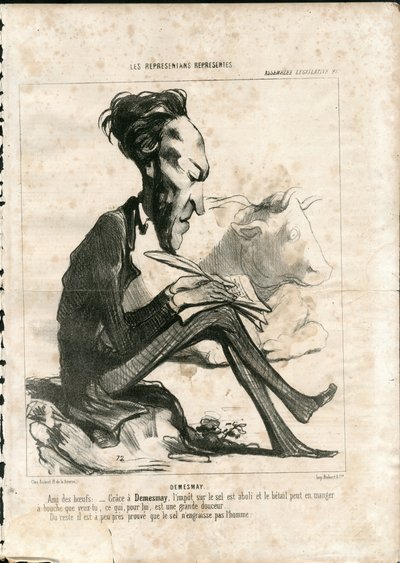 Le Charivari von Honoré Daumier