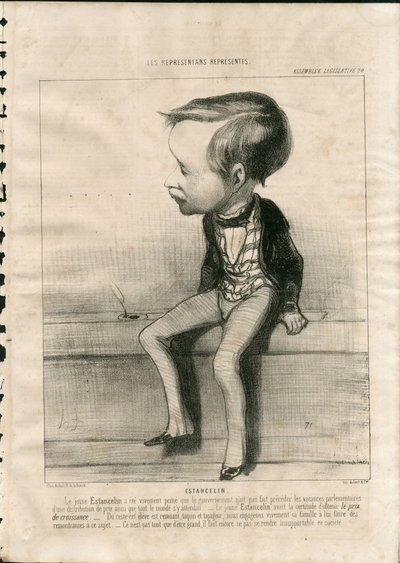 Le Charivari von Honoré Daumier