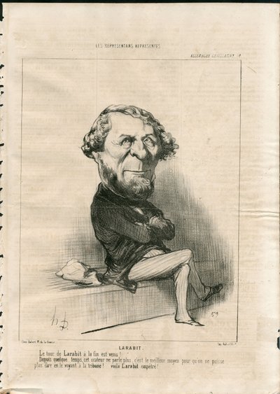 Le Charivari von Honoré Daumier