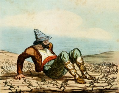 Das Erwachen Italiens von Honoré Daumier