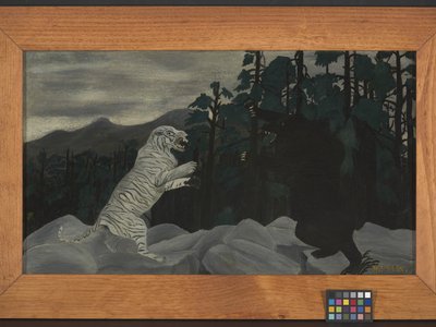 Der Blaue Tiger von Horace Pippin